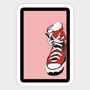 A pair of shoes Sticker